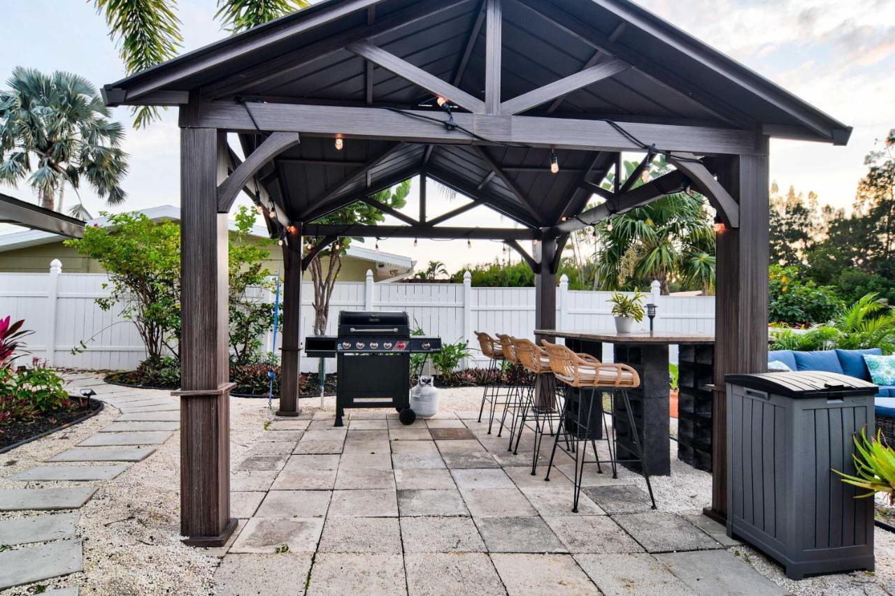 Waterfront Bradenton Home Heated Pool And Fire Pit Kültér fotó